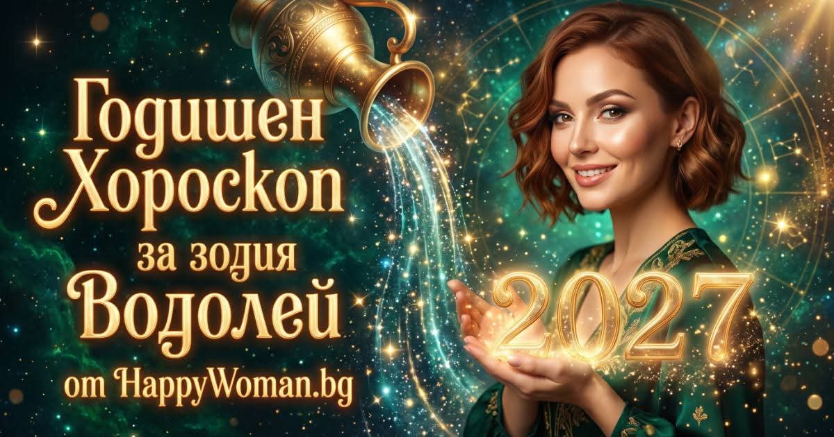 Годишен Хороскоп за 2027 за зодия Водолей Финансов годишен хороскоп за 2027 за зодия Водолей