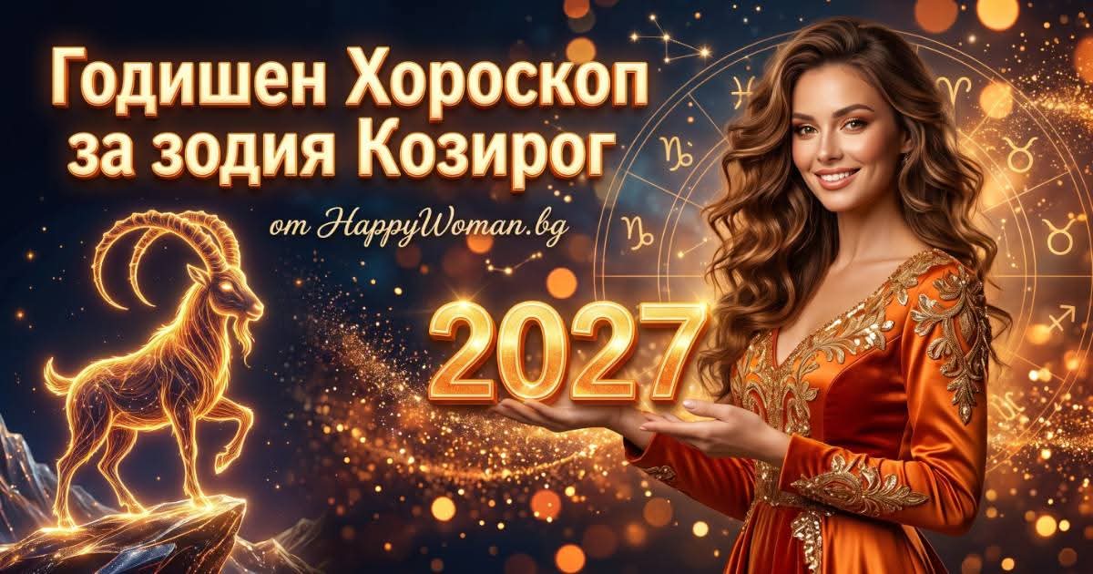 Годишен хороскоп за 2027 за зодия Козирог Нов Финансов Годишен хороскоп за 2027 за зодия Козирог