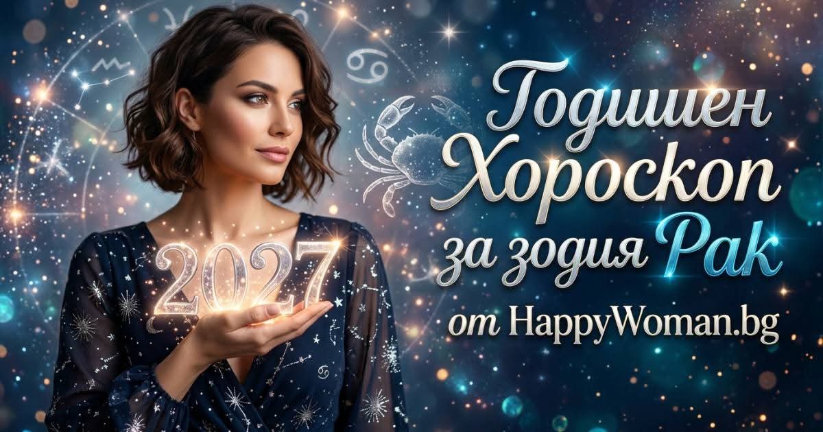 Годишен Хороскоп за 2027 за зодия Рак Финансов годишен хороскоп за 2027 за зодия Рак: Пълен просперитет