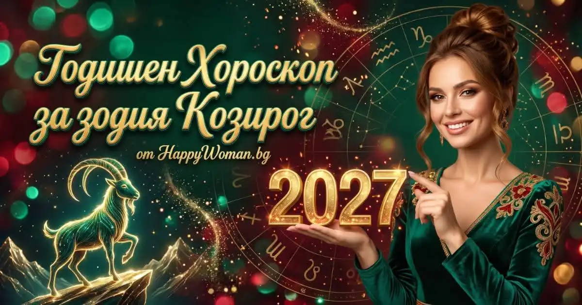 Годишен хороскоп за 2027 за зодия Козирог Топ Годишен хороскоп за 2027 за зодия Козирог: Съвети