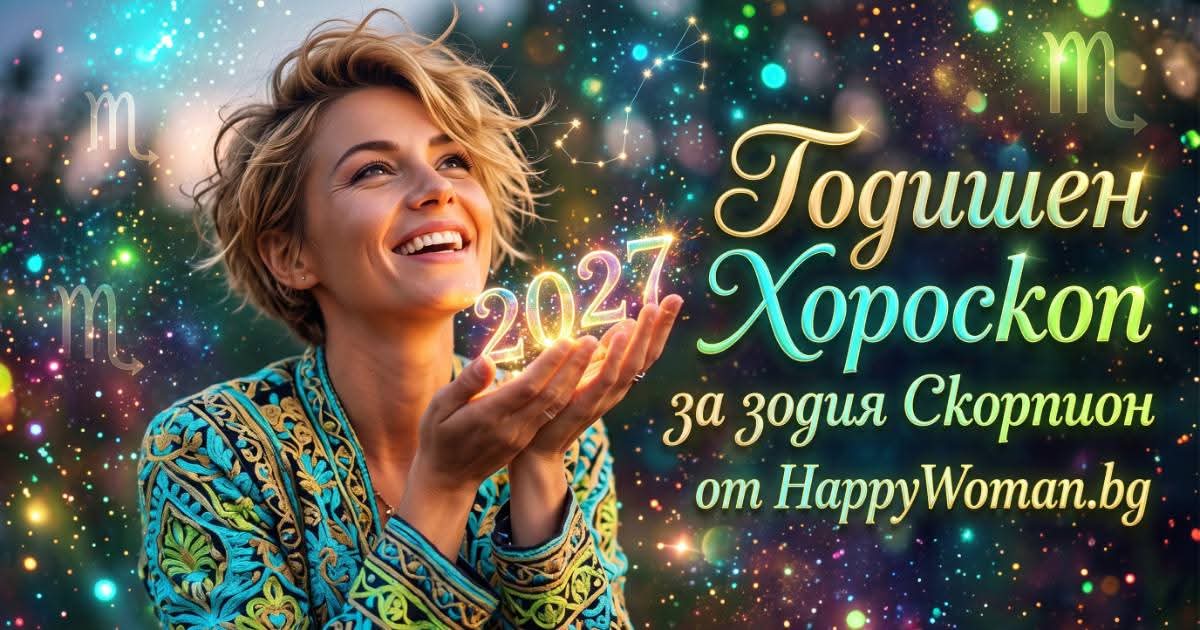 Годишен Хороскоп за 2027 за зодия Скорпион Годишен хороскоп за 2027 за зодия Скорпион. От какво да се пазиш?
