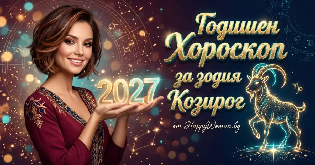 Годишен хороскоп за 2027 за зодия Козирог Нов Кариерен Годишен хороскоп за 2027 за зодия Козирог