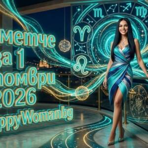 Късметче за 1 Октомври 2026 Късметче за 1 Октомври 2026: Златният месец започва