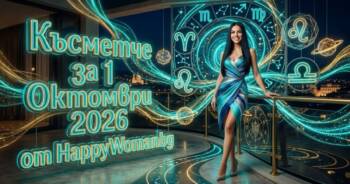 Начало Късметче за 1 Октомври 2026