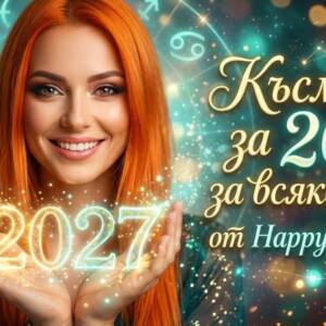 Късметче за 2027 година за всяка зодия Твоето късметче за 2027 година