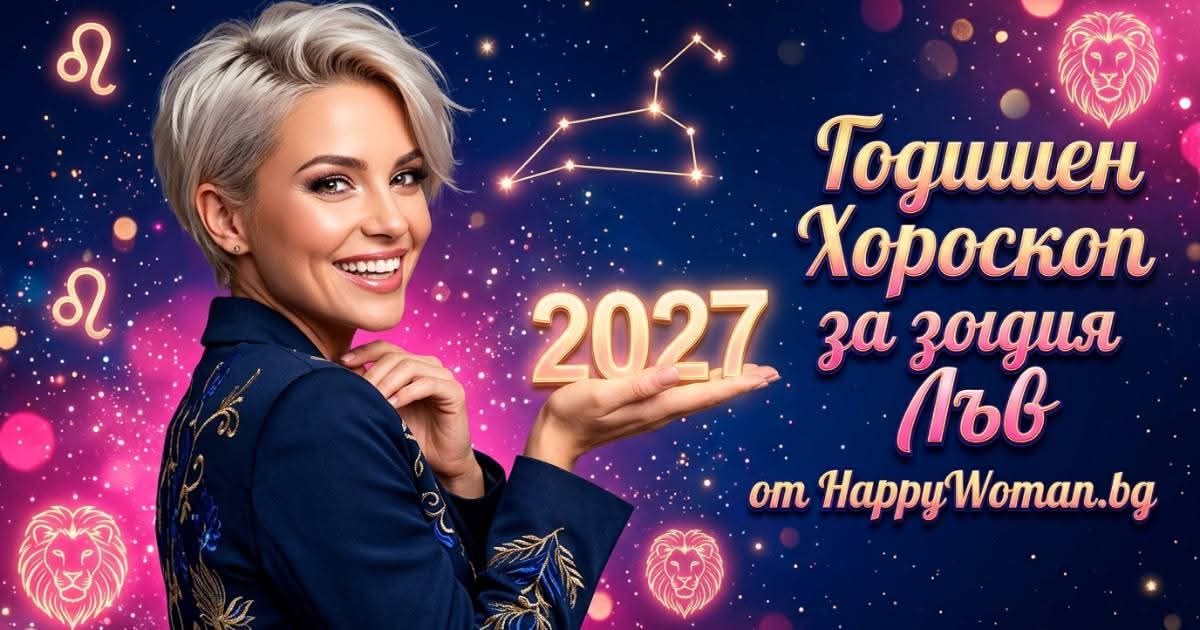Годишен Хороскоп за 2027 за зодия Лъв Любовен годишен хороскоп за 2027 за зодия Лъв: Време за обич