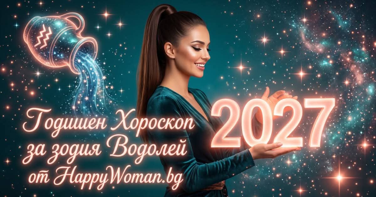 Годишен Хороскоп за 2027 за зодия Водолей Любовен годишен хороскоп за 2027 за зодия Водолей