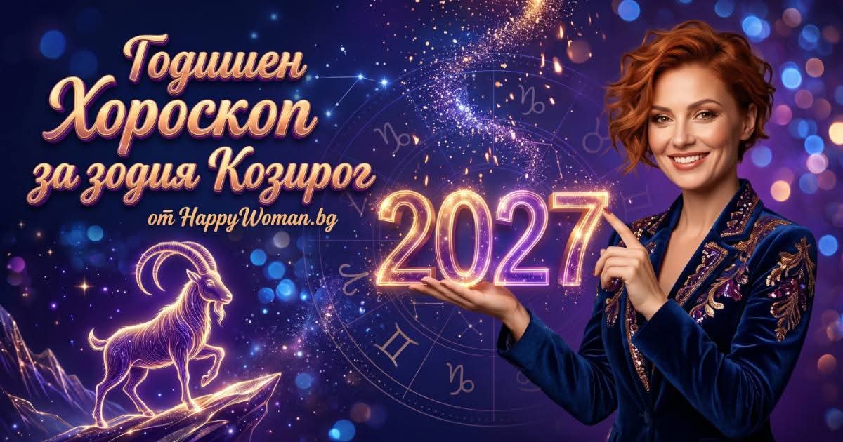 Годишен хороскоп за 2027 за зодия Козирог Любовен Годишен хороскоп за 2027 за зодия Козирог