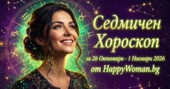 Начало Седмичен Хороскоп за 26 Октомври-1 Ноември 2026