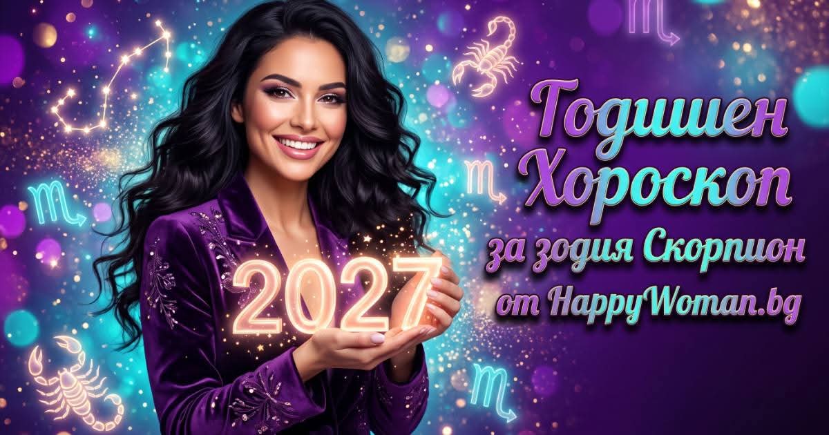 Годишен Хороскоп за 2027 за зодия Скорпион Здравен годишен хороскоп за 2027 за зодия Скорпион. Какво те очаква?