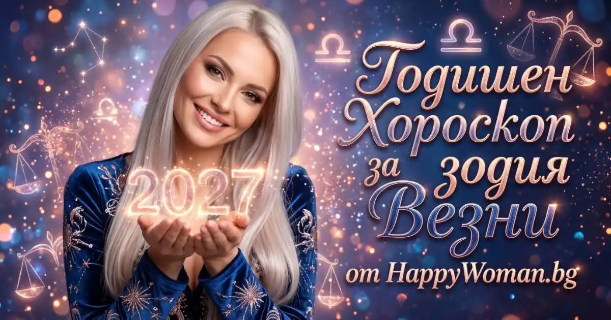 Годишен хороскоп за 2027 за зодия Везни Здравен годишен хороскоп за 2027 за зодия Везни: Как да запазите силите си и да възстановите вътрешния си баланс