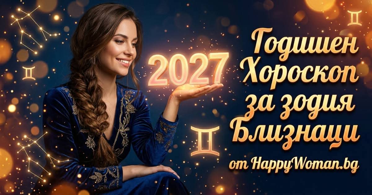 Годишен Хороскоп за 2027 за зодия Близнаци Годишен хороскоп за 2027 за зодия Близнаци: разберете кога съдбата ви подготвя най-големите изненади