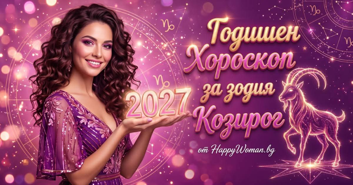 Годишен хороскоп за 2027 за зодия Козирог Уникален Годишен хороскоп за 2027 за зодия Козирог