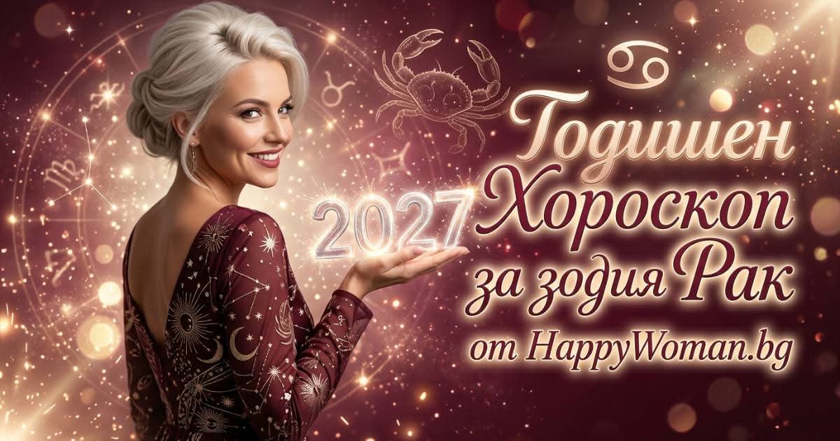 Годишен Хороскоп за 2027 за зодия Рак Послание от годишен хороскоп за 2027 за зодия Рак