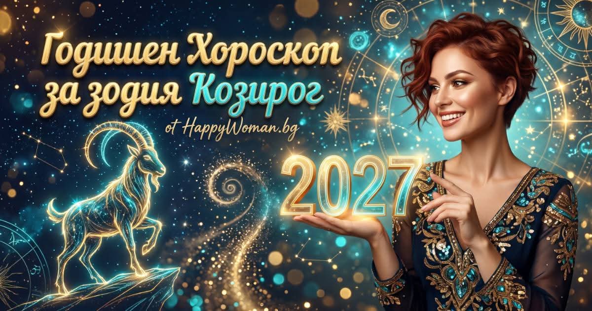 Годишен хороскоп за 2027 за зодия Козирог Топ послание от Годишен хороскоп за 2027 за зодия Козирог