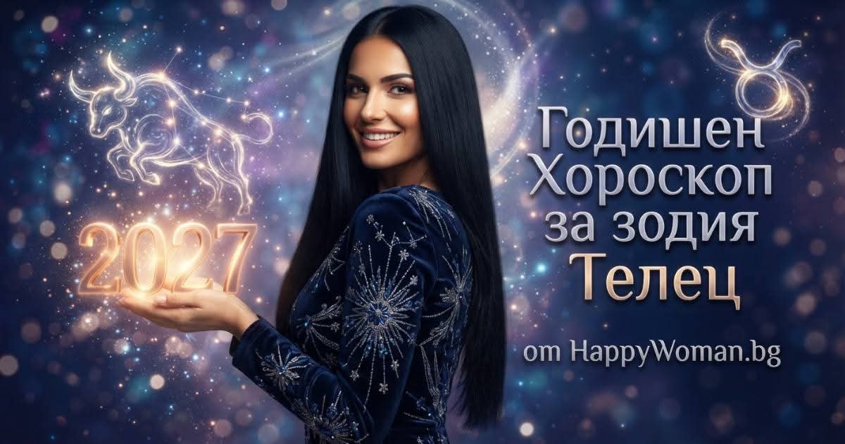 Годишен Хороскоп за 2027 за зодия Телец Годишен Хороскоп за 2027 за зодия Телец